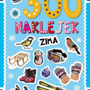 300 naklejek . Zima