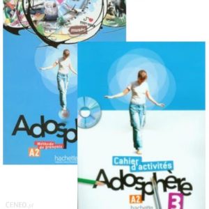 Adosphere 3. Podręcznik i zeszyt ćwiczeń do języka francuskiego + CD