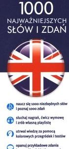 Angielski. Fiszki 1000 najważniejszych złów i zdań dla początkujących