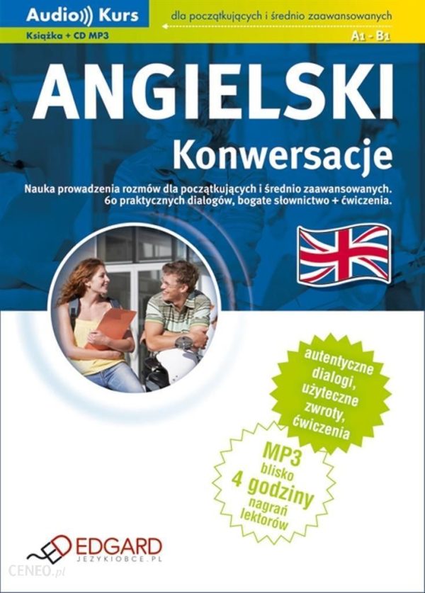 Angielski - Konwersacje dla począt. i średnio.+CD