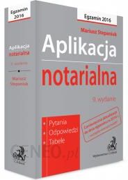 Aplikacja notarialna. Pytania