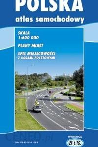 Atlas Samochodowy Polski 1:600 000