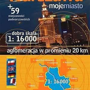 Atlas Warszawa moje miasto 1:16 000 +59