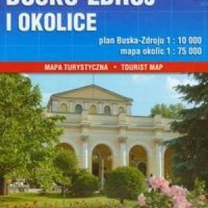 Busko zdrój i okolice Mapa turystyczna 1:75000