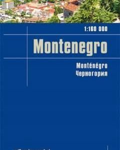 Czarnogóra mapa 1:160 000 Reise Know How 2020