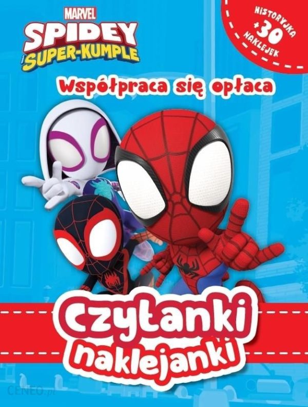 Czytanki naklejanki. Marvel Spidey i Super-kumple. Współpraca się opłaca