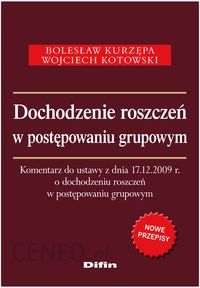 Dochodzenie roszczeń w postępowaniu grupowym