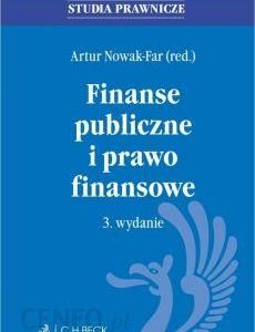 Finanse publiczne i prawo finansowe