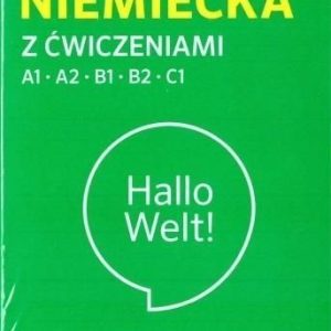 Fiszki 555. Wielka gramatyka niemiecka z ćw. A1/C1