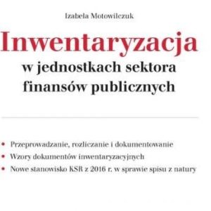 Inwentaryzacja w jednostkach sektora finansów publicznych