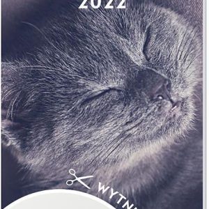 Kalendarz 2022 motywacyjny 22x46 Zwierzaki