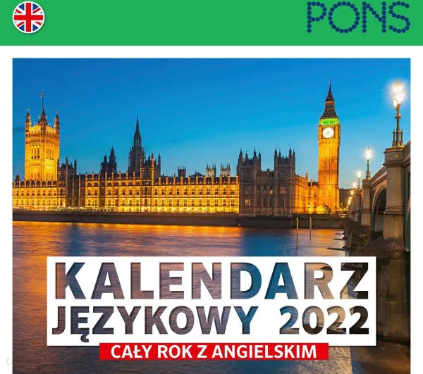 Kalendarz językowy 2022. Cały rok z angielskim