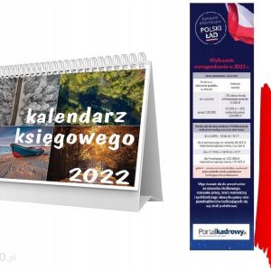 Kalendarz księgowego na biurko 2022
