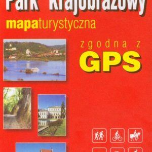 Kazimierski Park Krajobrazowy 1:50 000 Mapa turystyczna laminiowana