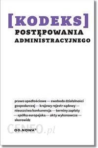 Kodeks postępowania administracyjnego