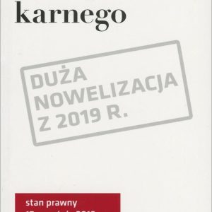 Kodeks postępowania karnego 08. 2019