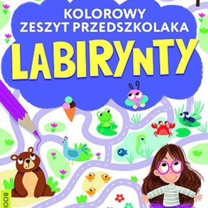 Labirynty. Kolorowy zeszyt przedszkolaka