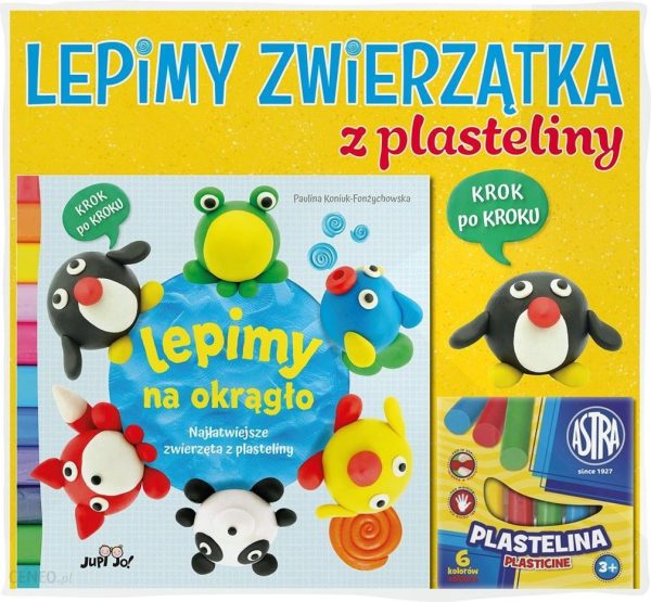 Lepimy na okrągło. Najłatwiejsze zwierzęta z plasteliny