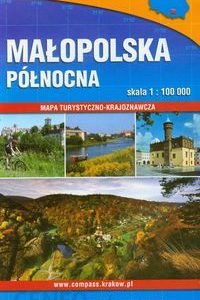 Małopolska Północna mapa turystyczno krajoznawcza 1:100 000