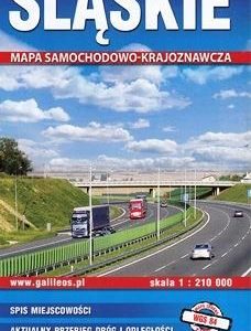 Mapa samochodowo-kraj. - Śląskie 1: 210 000