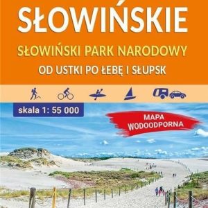 Mapa - Wybrzeże Słowińskie.. 1:55 000