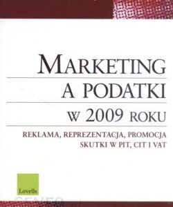 Marketing a podatki w 2009 roku