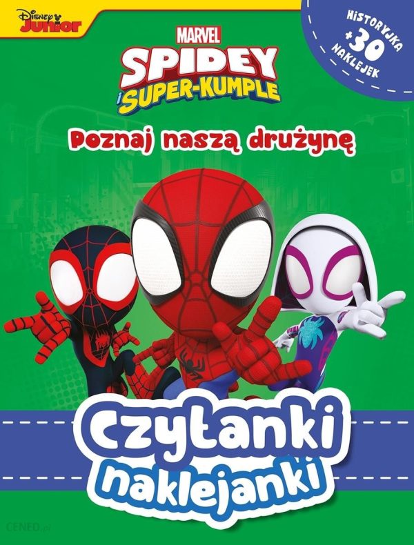 Marvel. Spidey i Super-kumple. Czytanki naklejanki. Poznaj naszą drużynę