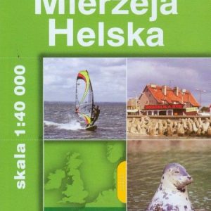 Mierzeja Helska mapa turystyczna 1:40 000