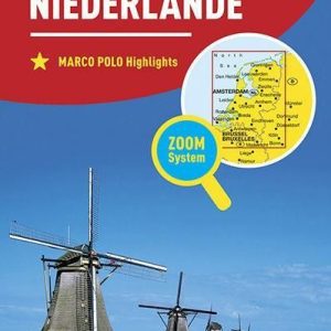 Nederland. Mapa 1:300 000