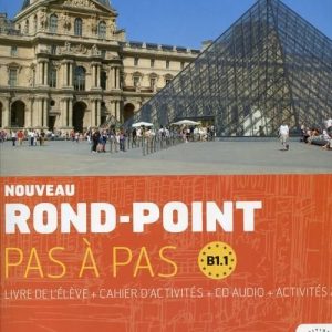 Noveau Rond-Point Pas a Pas B1.1 Livre de l'eleve + Cahier d'activites z płytą CD