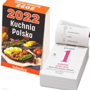 O-Press Kalendarz 2022 Zdzierak B7 Kuchnia Polska
