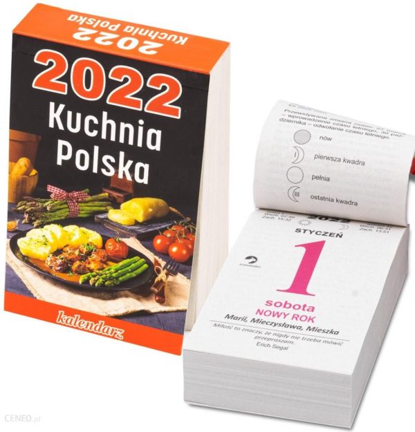 O-Press Kalendarz 2022 Zdzierak B7 Kuchnia Polska