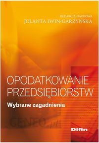 Opodatkowanie przedsiębiorstw