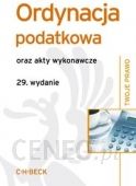 Ordynacja podatkowa oraz akty wykonawcze