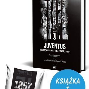 Pakiet: Juventus. Ilustrowana historia + poduszka 40x40 JT173009