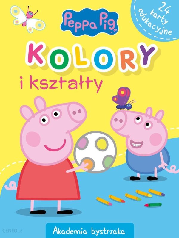 Peppa Pig. Akademia Bystrzaka. Kolory i kształty