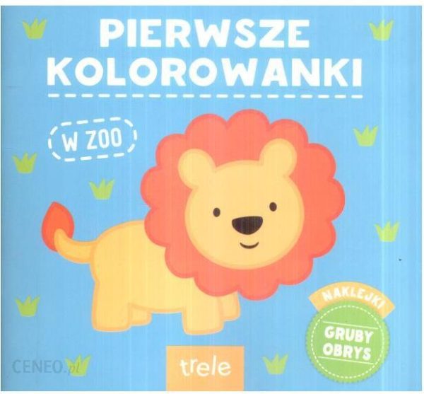 Pierwsze kolorowanki. W zoo