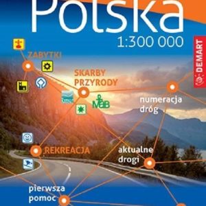 Polska. Atlas samochodowy 1:300 000