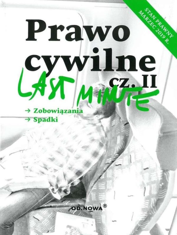 PRAWO CYWILNE CZ. II LAST MINUTE 03.2019