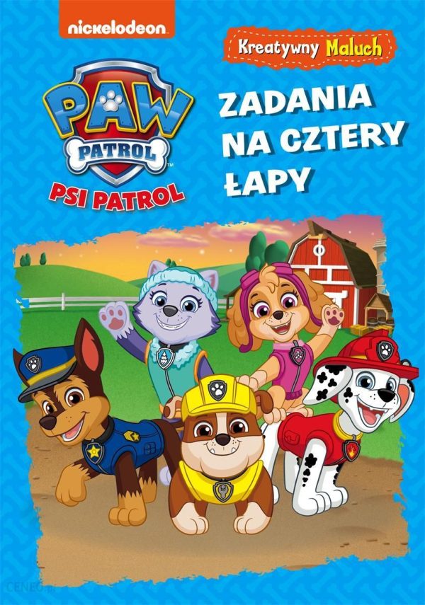 Psi Patrol. Kreatywny maluch. Zadania na cztery łapy