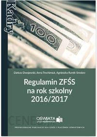 Regulamin ZFŚS na rok szkolny 2016/2017 - Dwojewski Dariusz