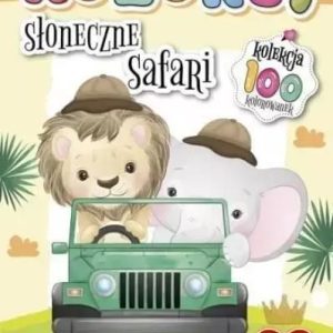 Słoneczne safari. Koloruj