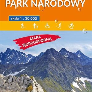 Tatrzański Park Narodowy. Mapa turystyczna w skali 1:30 000 (wersja wodoodporna)