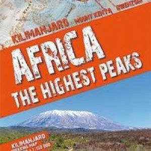 Trekking map Afryka najwy.szczyty 1:150 000 mapa