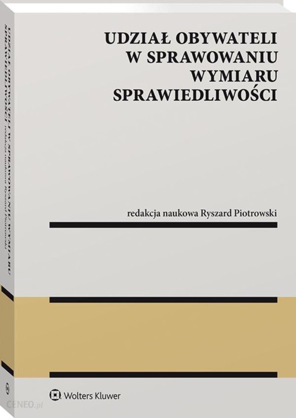 Udział obywateli w sprawowaniu wymiaru sprawiedliwości