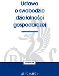 Ustawa o swobodzie działalności gospodarczej