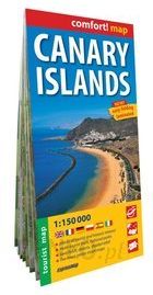 Wyspy Kanaryjskie (Canary Islands) 1:150 000 - laminowana mapa turystyczno-samochodowa