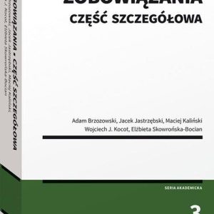 Zobowiązania. Część szczegółowa